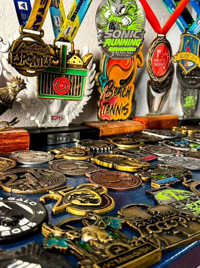 Medalha Gigante de Ciclismo & Triathlon