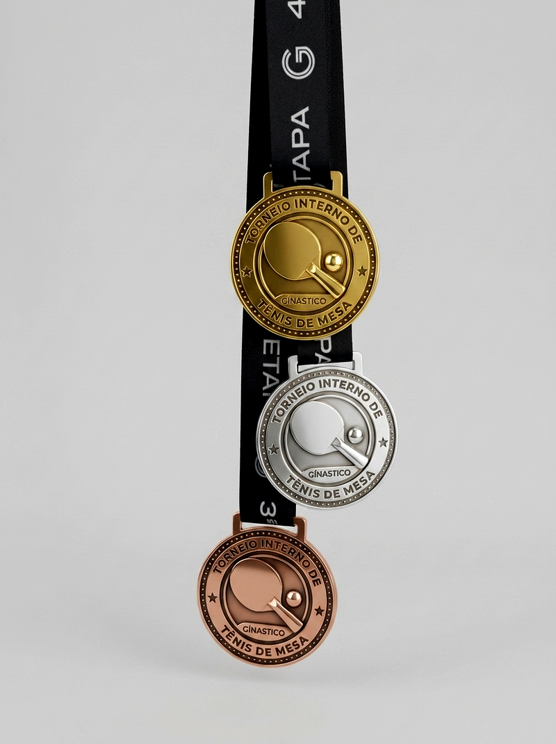 Medalha Esportiva Corrida de Rua & Maratona